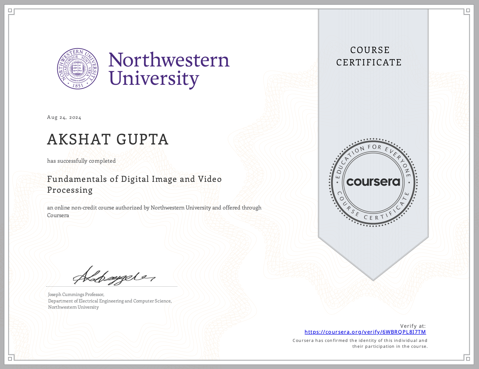 Certificate 6